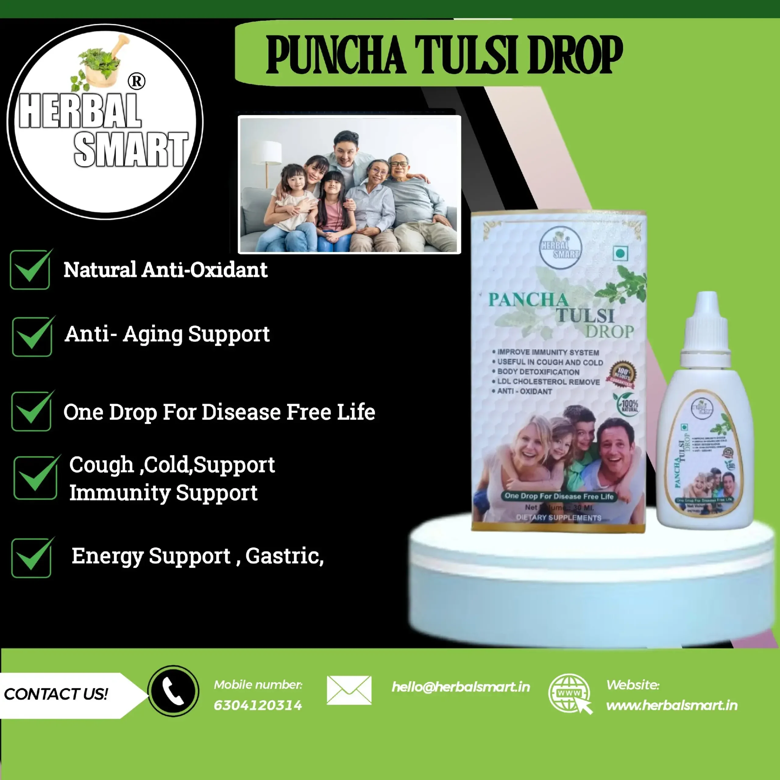 PUNCHA TULSI DROP 30 ml - Image 4